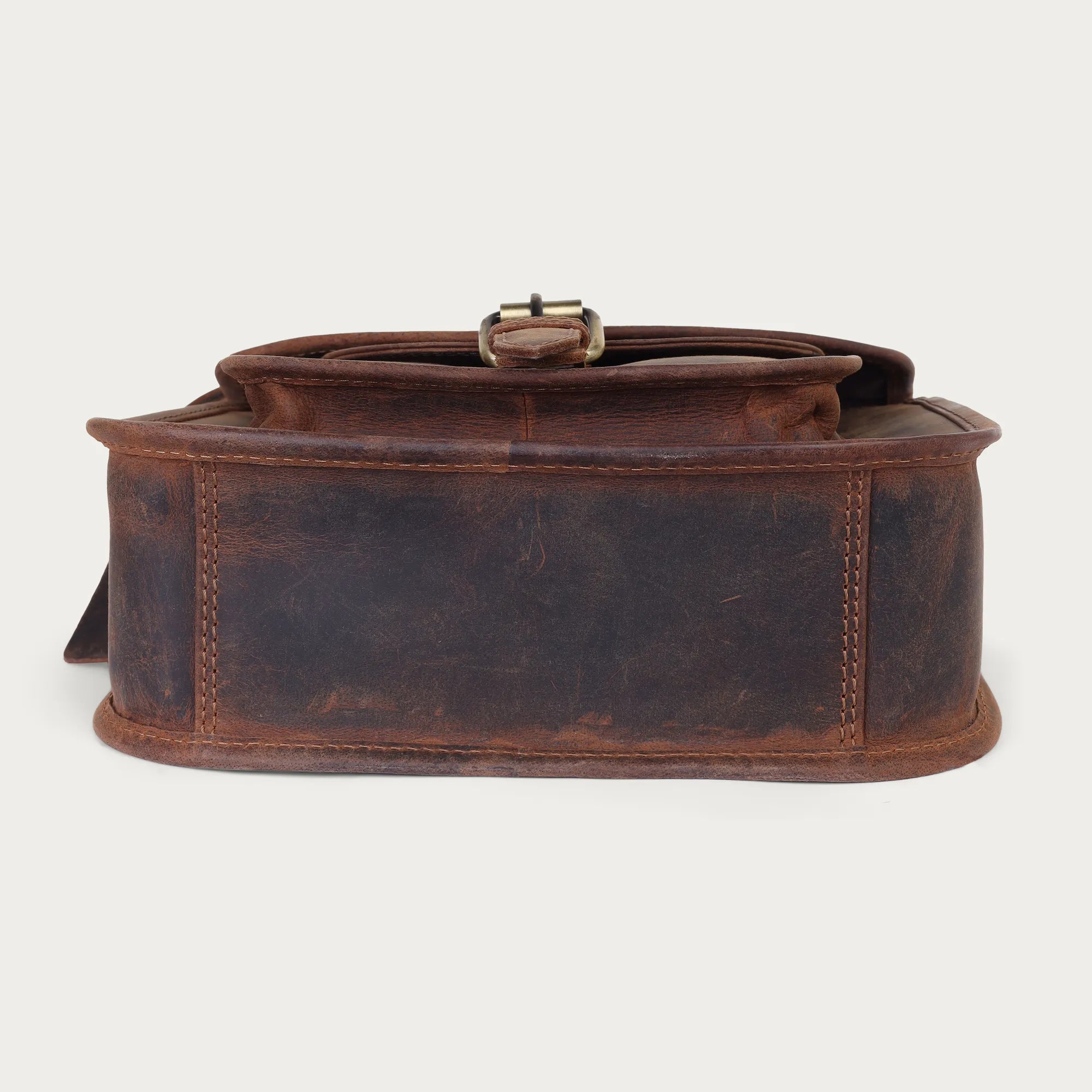 Leather Saddle Bag – Full Grain Leather Crossbody | Handmade Gift for Her | Travel Friendly & Ready to Ship